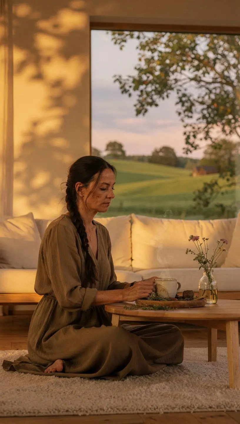 Natūralios žolelės surinktos ir išdžiovintos ramiai arbatos gamybai.